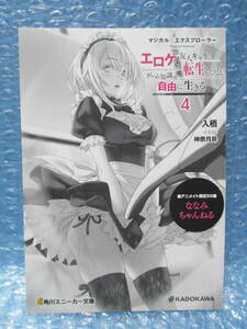 マジカル★エクスプローラー エロゲの友人キャラに転生したけど、ゲーム知識使って自由に生きる ４ アニメイト 特典 SS 小冊子