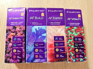 Aquaforest ABEV 4点セット アクアフォレスト 国内正規品 アミノ酸 ビタミン 添加材