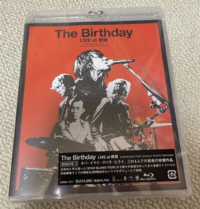 新品未開封 The Birthday Live at 磔磔　2010年ライブツアー　Blu-ray ブルーレイ　チバユウスケ
