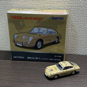 トミカリミテッドヴィンテージ LV-110b ポルシェ911ワールドツアー仕様（1967年式）