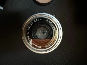 【美品】Leica SUMMICRON-M 35mm ASPH. Leica ライカ Mマウント用レンズ LENS シルバー