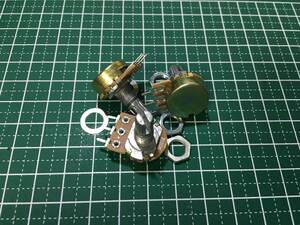 [ new goods ] small size rheostat volume 10kΩ[B] 3 piece set installation nut attaching _ rheostat 10kΩx3_[ pursuit equipped ]