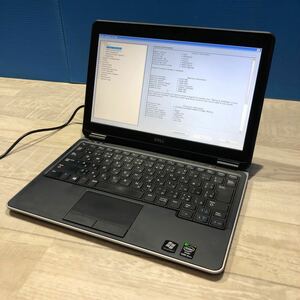 DELL Latitude E7240 Intel Core i5-4300U 1.90GHz DDR3 8GB メモリ搭載 BIOS起動OK 現状品