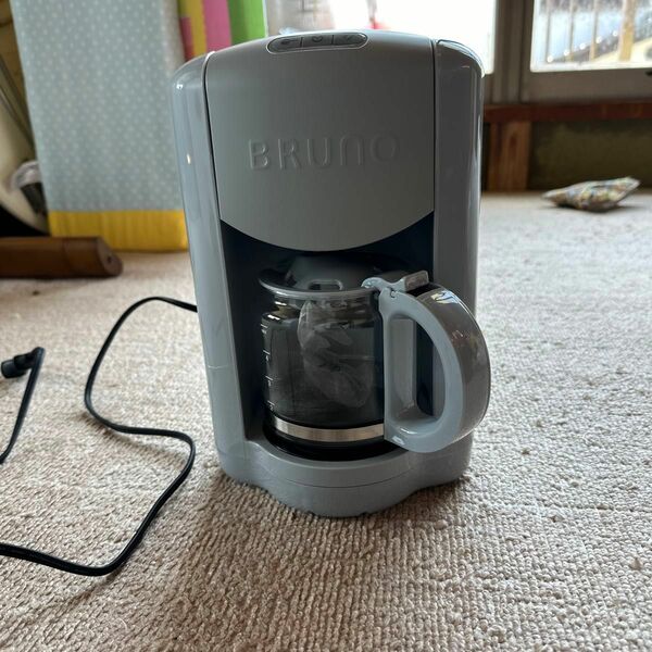 コーヒーメーカー　BRUNO ブルーグレー