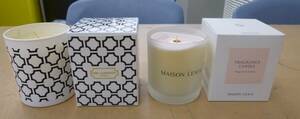  unused candle 2 piece set [A-173] * free shipping ( Hokkaido * Okinawa * remote island excepting )*