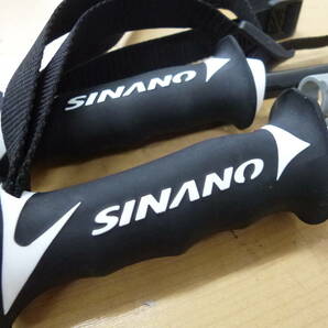 中古(現状品) SINANO/シナノ スキーストック 長さ約117㎝ [A-87]◆送料無料(北海道・沖縄・離島は除く)◆の画像3