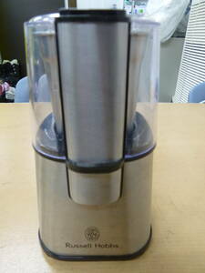  used Russell Hobbs/ russell ho bs electric coffee grinder 7660JP 2014 year made [A-71]* free shipping ( Hokkaido * Okinawa * excepting remote island )*