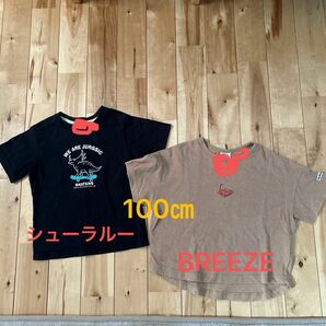 シューラルー、BREEZE 100㎝ Tシャツ　２枚セット