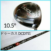 Tｙ049 【中古】ドゥーカス DCD711 10.5度 Slugger System4 (S) 1w DOCUS Haraken ゴルフ クラブ ドライバー メーカー純正 ファイヤー