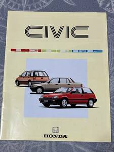 редкий старый машина 39 год передний HONDA Civic объединенный каталог 1985