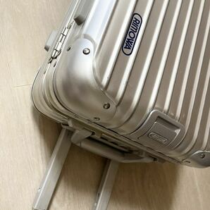 1000円~！廃盤希少品！正規店購入 美品 RIMOWA リモワ トパーズ ミニトロリー キッズトロリー スーツケース TSAロック 2輪 20L 920.42の画像7