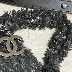 1000円～！正規品 超美品 シャネル CHANEL ココマーク ツイード×レザー 2way ショルダー ハンドバッグ の画像7