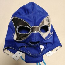 初代　リスマルク　青ジャージ　試合用マスク　メキシカンマスク　アカプルコ　青い翼伝説　ウンベルトモデル_画像3