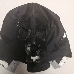 サント・ネグロ 黒特殊リクラ 試合用マスク メキシカンマスク伝説 黒い聖者の画像3