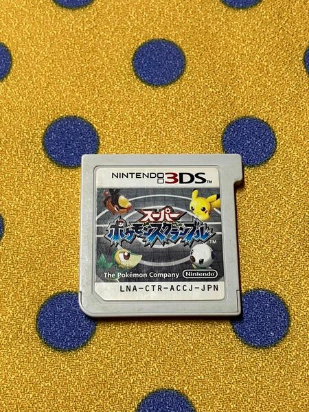 Nintendo 3DS ソフト　スーパーポケモンスクランブル　ソフトのみ