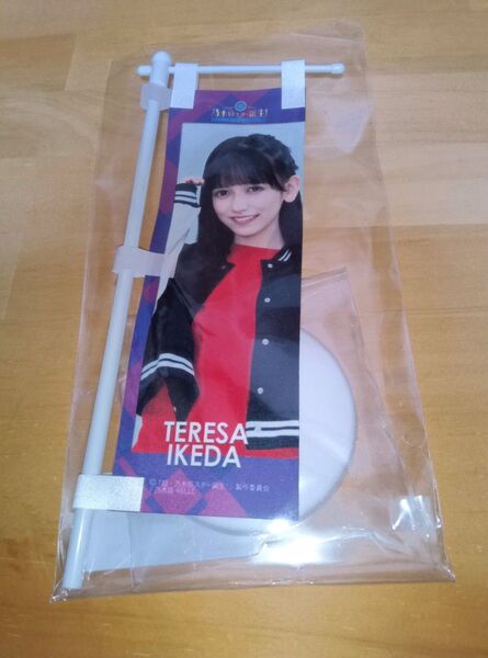超・乃木坂スター誕生!LIVE開催記念 ミニのぼり 池田瑛紗【未開封品】