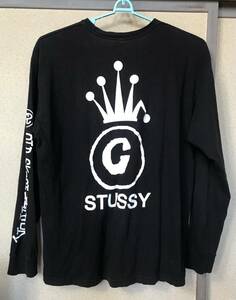 ★激安スタート！ヴィンテージ品！激レア物！超入手困難！！★OLD STUSSY・ステューシー★クラウン★黒タグ★X-LARGE♪♪