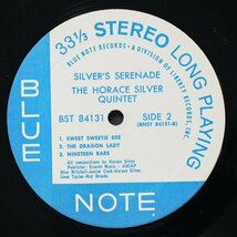 【米RVG刻印】HORACE SILVER VAN GELDER刻印 SILVER'S SERENADE ホレスシルヴァー BLUE NOTE / BLUE MITCHELL / ROY BROOKS_画像4