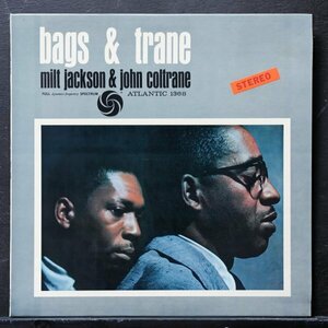 【米オリジナル】JOHN COLTRANE & MILT JACKSON 美品 BAGS & TRANE ジョンコルトレーン ATLANTIC 名盤