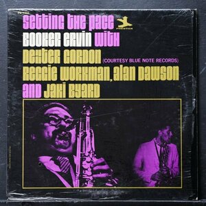 【米オリジナル】BOOKER ERVIN 美品 MONO盤 RVG刻印 SETTING THE PACE ブッカーアーヴィン PRESTIGE / DEXTER GORDON / REGGIE WORKMAN