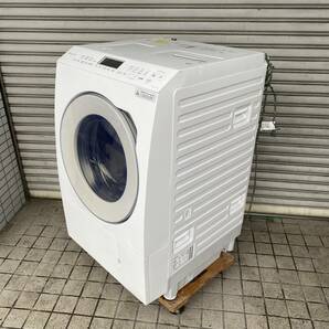 美品 パナソニック◆ドラム式洗濯乾燥機 左開き 12kg 22年製◆NA-LX125ALの画像2