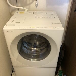 美品 パナソニックCubleキューブルNA-VG750R-W コンパクト洗濯乾燥機 高年式 の画像1