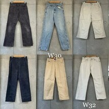 30着 ブランドパンツMIX Men's W30~W34 US古着 ユーロ古着 ブランドパンツデニムパンツ 検品済 SRC古着卸 セット まとめ売り 仕入れ 卸売り_画像2