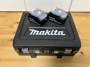 マキタ　18V 6.0Ah バッテリー　純正　収納ケース