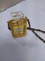 1円スタート シャネル CHANEL ネックレス 香水 パフューム ミニボトル_画像3