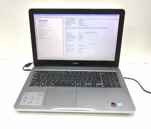 NT: DELL Inspiron 15-5567　Core i5-7200U 2.50GHz/8GB 無線 マルチ　ノート　ジャンク