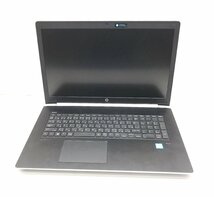 NT: HP Probook 470　G5 Core i5 ８世代？/無線/ノートパソコン　ジャンク品　_画像1