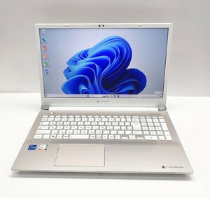 NT:第11世代☆TOSHIBA dynabook P2T7RDBG Core i7-1165G7 /SSD:256GB/メモリ:16GB/無線 /15.6インチノートパソコン　＆Windows11