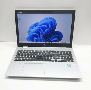 NT: HP Probook 650　G4 Core i7-8550U 1.80GHz/メモリ：16GB/SSD:256GB/無線/マルチ/ノートパソコン ＆Windows11