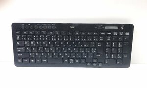 NEC★ 無線薄型キーボード KG-1129★通電OK レシーバー無