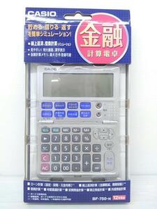 [ unused ]CASIO Casio financing count *12 column calculator BF-750-N 0YR-005250