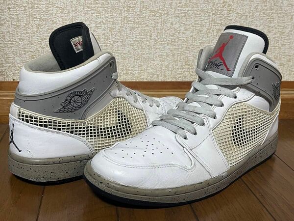 NIKE AIR JORDAN 1 RETRO 89 "White Cement" 28.0cm