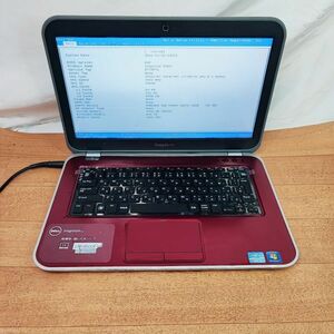 ノートパソコン DELL Inspiron 14z - 5423 Core i7-3517U 1.9GHz 　BIOS確認済みジャンク