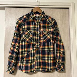  Hollywood Ranch Market long sleeve shirt 0 size Western flannel shirt H.R.MARKET is lilac n