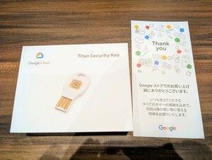 新品 未開封 Google Titan Security Key / USB-A / NFC Titan セキュリティ キー　送料無料