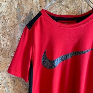 [KWT4997] NIKE ナイキ 半袖Tシャツ レディース レッド L ポス