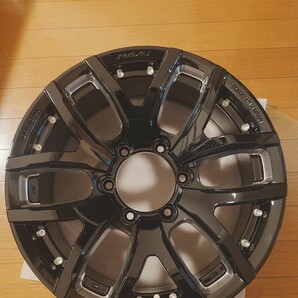 RAYS TEAM DAYTONA FDX-F6 17インチ 4本セット 17×8J ＋20 6H 139.7 ブラックマシニング新品未使用の画像1