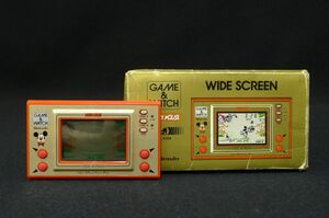 O1557 【動作良好】【任天堂 GAME＆WATCH MICKEY MOUSE】/60