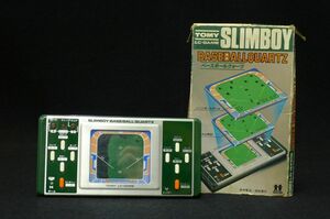 O1554 [ through electric work OK][TOMY SLIMBOY Baseball quartz ]/60