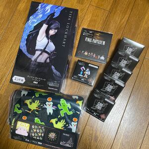 おまけ付 ファイナルファンタジー7 リバース くじ エンド賞 ティファ フィギュア C G CD FF7 ラスト ラストワン賞 セット シド 大量 まとめ