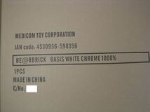 BE@RBRICK OASIS 1000% WHITE CEROME ☆新品☆ オアシス ベアブリック MEDICOM TOY_画像6