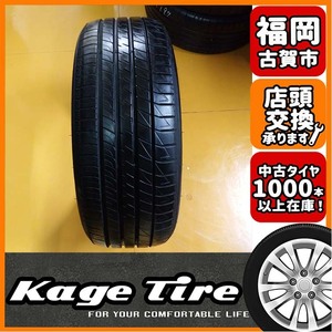 N-1347【中古タイヤ】215/45R18 DUNLOP LE MANS V+ 8分山×1本 SAI レガシィ【福岡 店頭交換も大歓迎】