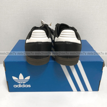 新品タグ付き・未使用【adidas アディダス】SAMBA OG サンバ OG BLK/WHT/GUM　サンバOG　ブラック黒　24.5㎝　ローカットスニーカー_画像5