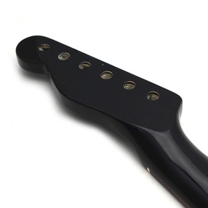 ギターネック TL テレタイプネック メイプル ローズウッド ブラック艶有り フィンガーボード ギターパーツ MU2153の画像3