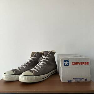 80s converse all star Hi suede GRAY USA 箱付 コンバース オールスター ハイカット スエード グレー アメリカ製 vintage old ビンテージ