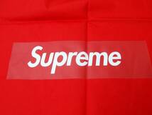 Supreme シュプリーム Drawstring Bag Red ドローストリング バッグ 巾着リュック レッド 赤 Box logo ボックスロゴ 新品未使用品 レア！_画像5